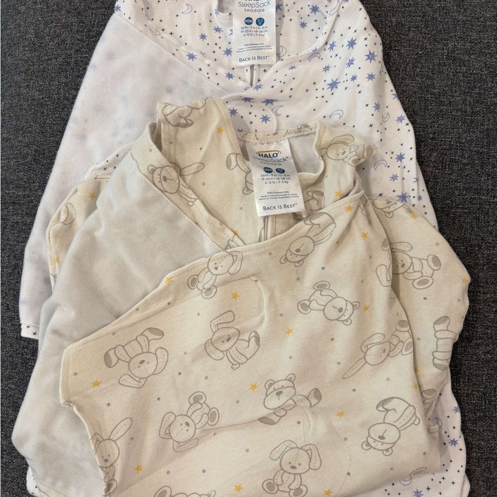 Halo Kids SleepSack Pajamas - cotton and fleece